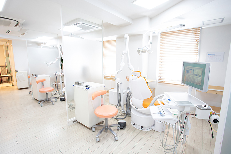 あきやまデンタルクリニックの診療ユニット