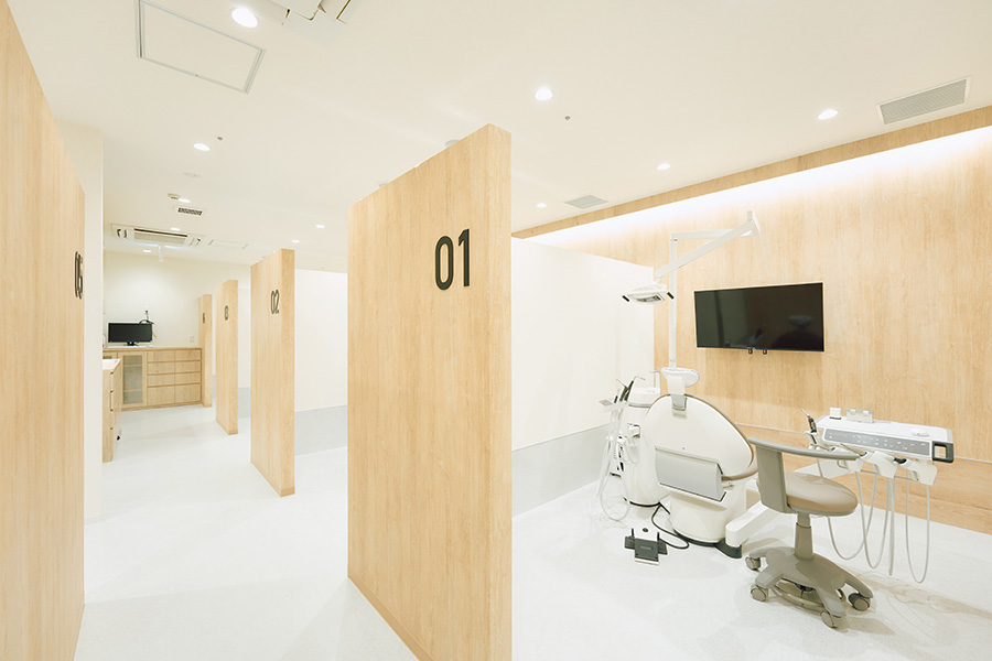 北赤羽すまいる歯科の診療室